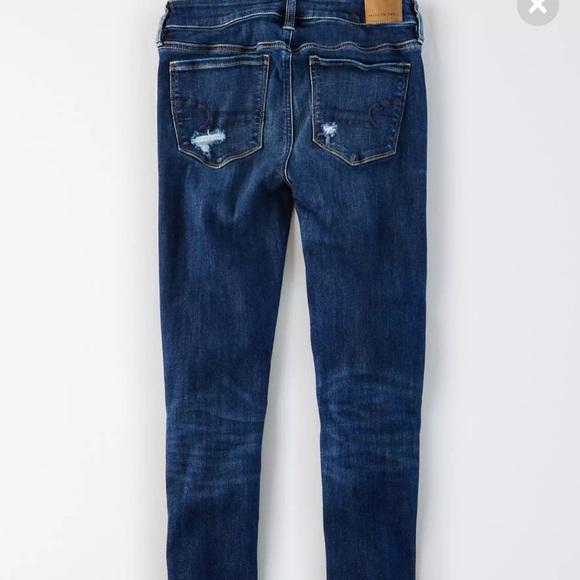 American Eagle Jegging Super Stretch Ripped Jeans - Picture 2 of 2
